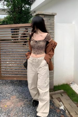 Style Core Aesthetics, New Style Trends - Leopard Bodycon Crop Top