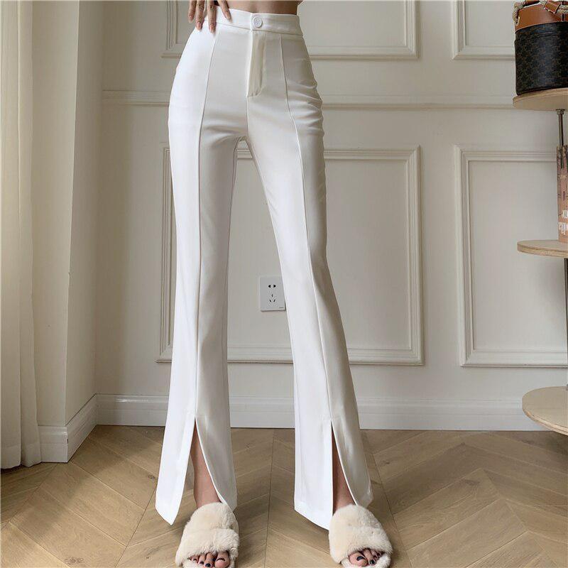 Style Core Aesthetics, New Style Trends - Light Academia Hem Split Pants
