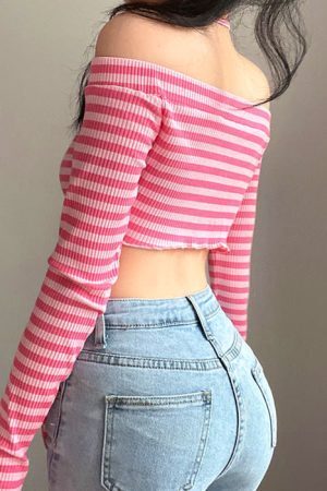 Style Core Aesthetics, New Style Trends - Like It's 2007 Striped Top