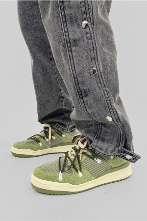 Style Core Aesthetics, New Style Trends - 'Lined' Shoes