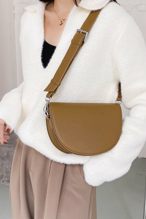 Style Core Aesthetics, New Style Trends - Liora | Sac Bandoulière Demi-Lune