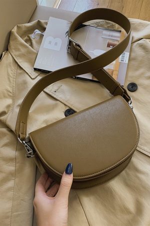 Style Core Aesthetics, New Style Trends - Liora | Sac Bandoulière Demi-Lune