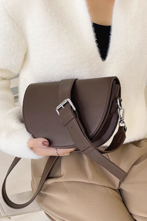 Style Core Aesthetics, New Style Trends - Liora | Sac Bandoulière Demi-Lune