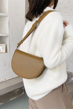 Style Core Aesthetics, New Style Trends - Liora | Sac Bandoulière Demi-Lune