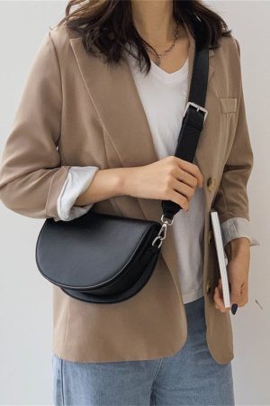 Style Core Aesthetics, New Style Trends - Liora | Sac Bandoulière Demi-Lune