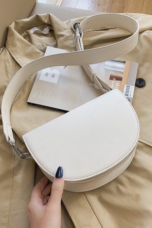 Style Core Aesthetics, New Style Trends - Liora | Sac Bandoulière Demi-Lune