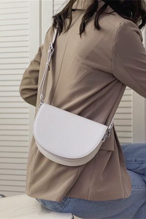 Style Core Aesthetics, New Style Trends - Liora | Sac Bandoulière Demi-Lune