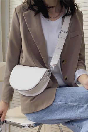 Style Core Aesthetics, New Style Trends - Liora | Sac Bandoulière Demi-Lune