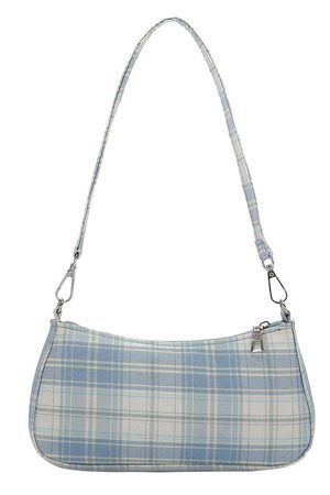 Style Core Aesthetics, New Style Trends - Lisa | Soft Girl sac baguette à carreau