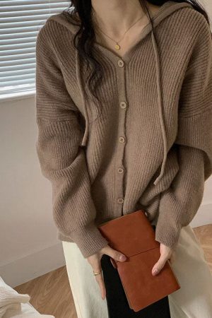 Style Core Aesthetics, New Style Trends - Local Coffee Shop Knit Hoodie