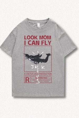 Style Core Aesthetics, New Style Trends - Look Mom I Can Fly Tee