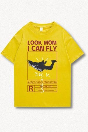 Style Core Aesthetics, New Style Trends - Look Mom I Can Fly Tee