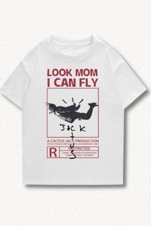 Style Core Aesthetics, New Style Trends - Look Mom I Can Fly Tee