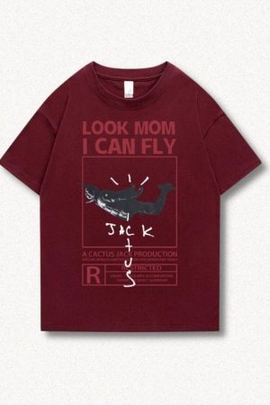 Style Core Aesthetics, New Style Trends - Look Mom I Can Fly Tee