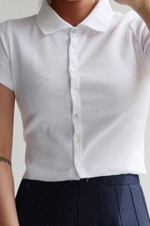 Style Core Aesthetics, New Style Trends - Love Affair Ribbed Tee