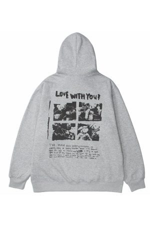Style Core Aesthetics, New Style Trends - Love with you Hoodie