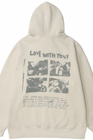 Style Core Aesthetics, New Style Trends - Love with you Hoodie