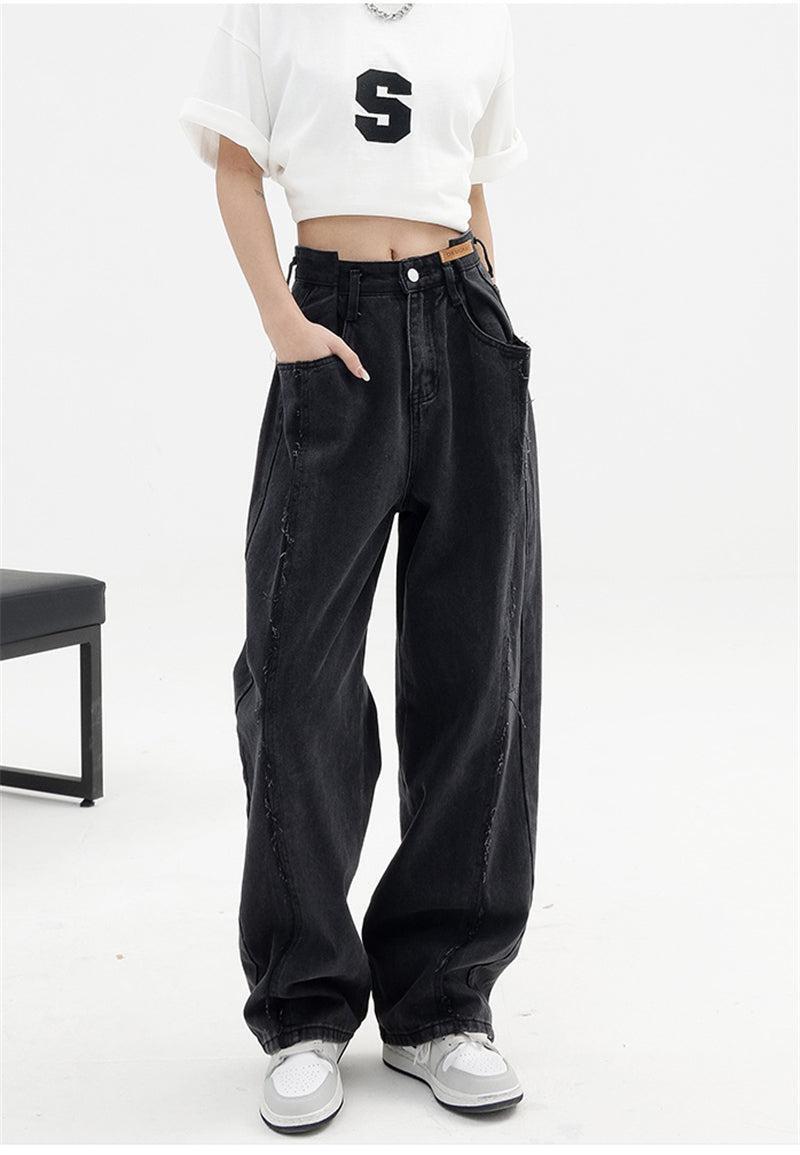 Style Core Aesthetics, New Style Trends - Low Rise Wide Leg Baggy Jeans Style Core Aesthetics, New Style Trends - Low Rise Wide Leg Baggy Jeans