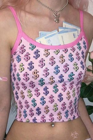 Style Core Aesthetics, New Style Trends - Made Of Money Tank Top