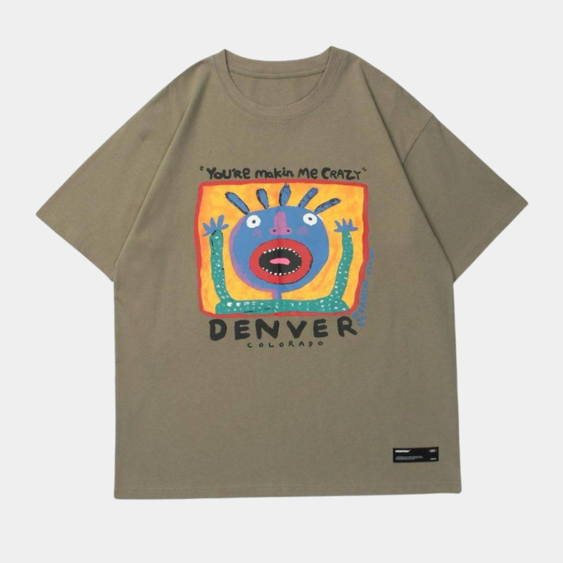 Style Core Aesthetics, New Style Trends - 'Makin me crazy' T shirt