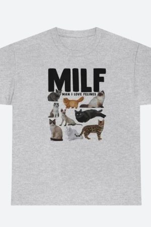 Style Core Aesthetics, New Style Trends - Man I Love Felines Tee