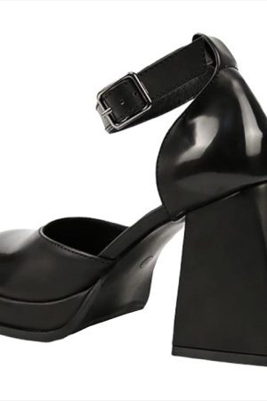 Style Core Aesthetics, New Style Trends - Mary Jane Platform Heels