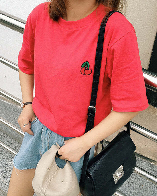 Style Core Aesthetics, New Style Trends - Merry Cherry T-Shirt Style Core Aesthetics, New Style Trends - Merry Cherry T-Shirt
