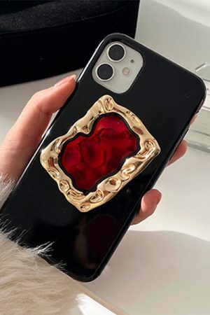 Style Core Aesthetics, New Style Trends - Metal Gem iPhone Case