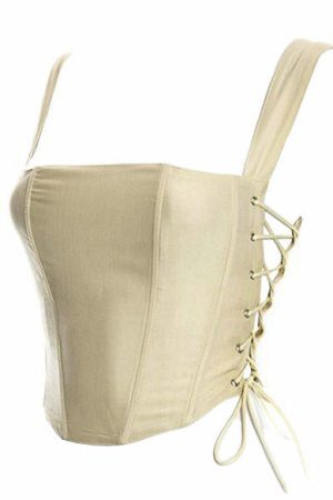 Style Core Aesthetics, New Style Trends - Minimalist Aesthetic Corset Top