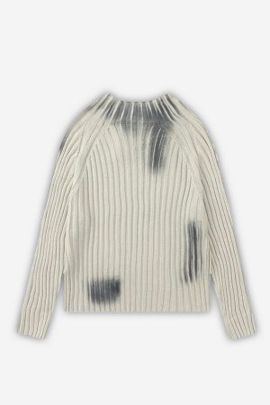 Style Core Aesthetics, New Style Trends - 'Misty' Tie-Dye Knitted Sweater