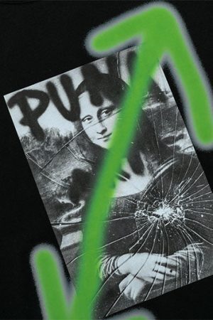 Style Core Aesthetics, New Style Trends - 'Mona Lisa' Cotton T-Shirt