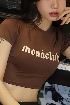 Style Core Aesthetics, New Style Trends - Monaclub Crop Top
