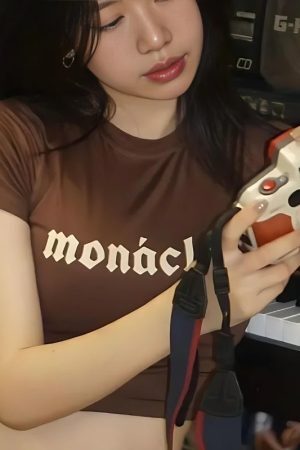 Style Core Aesthetics, New Style Trends - Monaclub Crop Top