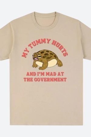 Style Core Aesthetics, New Style Trends - My Tummy Hurts Tee