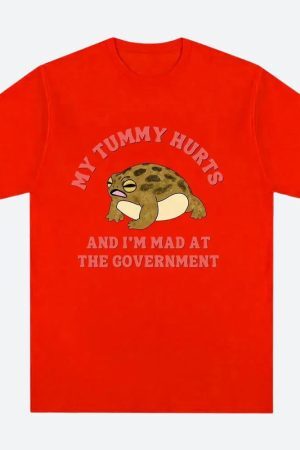 Style Core Aesthetics, New Style Trends - My Tummy Hurts Tee