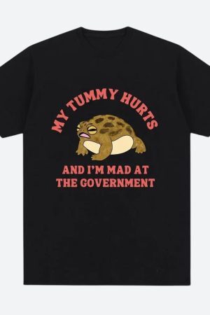 Style Core Aesthetics, New Style Trends - My Tummy Hurts Tee