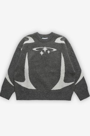 Style Core Aesthetics, New Style Trends - 'Neo' Knit Sweater