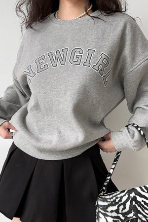 Style Core Aesthetics, New Style Trends - New Girl Vintage Sweatshirt