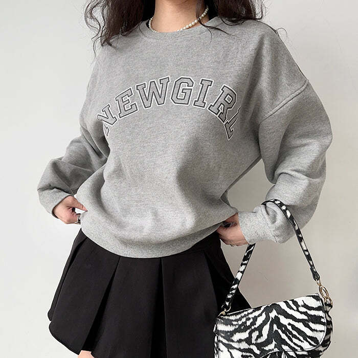 Style Core Aesthetics, New Style Trends - New Girl Vintage Sweatshirt Style Core Aesthetics, New Style Trends - New Girl Vintage Sweatshirt