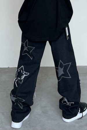 Style Core Aesthetics, New Style Trends - 'Night' Jeans