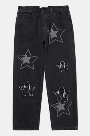 Style Core Aesthetics, New Style Trends - 'Night' Jeans