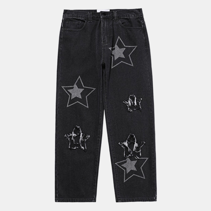 Style Core Aesthetics, New Style Trends - 'Night' Jeans