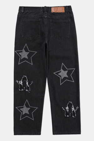 Style Core Aesthetics, New Style Trends - 'Night' Jeans