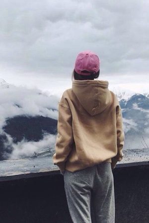 Style Core Aesthetics, New Style Trends - Nude Hoodie