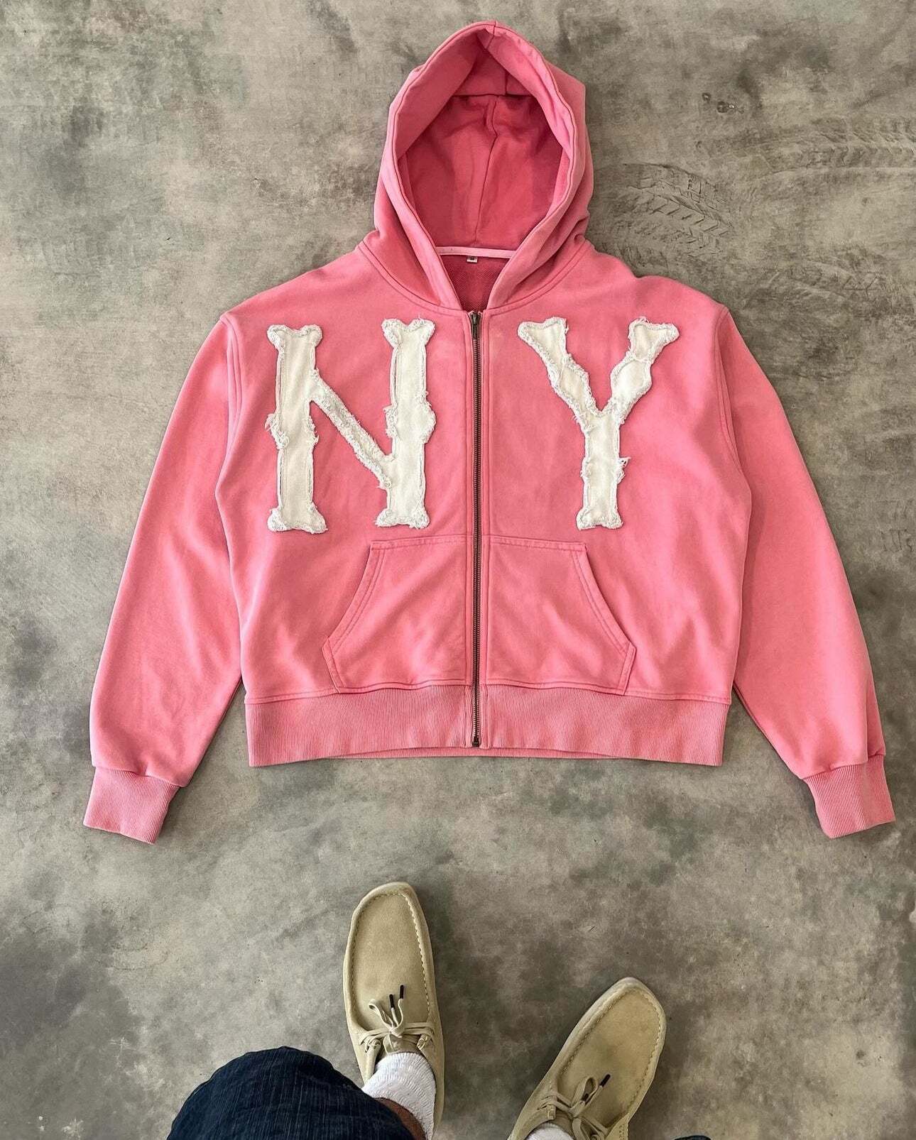 Style Core Aesthetics, New Style Trends - NY Full-Zip Hoodie Style Core Aesthetics, New Style Trends - NY Full-Zip Hoodie