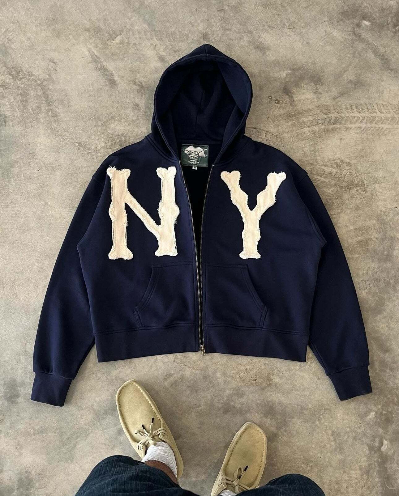 Style Core Aesthetics, New Style Trends - NY Full-Zip Hoodie Style Core Aesthetics, New Style Trends - NY Full-Zip Hoodie