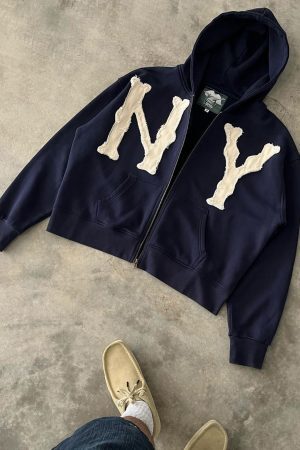 Style Core Aesthetics, New Style Trends - NY Full-Zip Hoodie