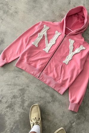 Style Core Aesthetics, New Style Trends - NY Full-Zip Hoodie