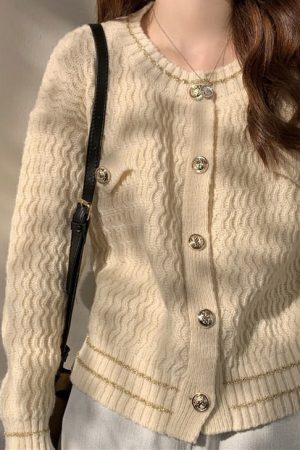 Style Core Aesthetics, New Style Trends - Old Money Aesthetic Cardigan
