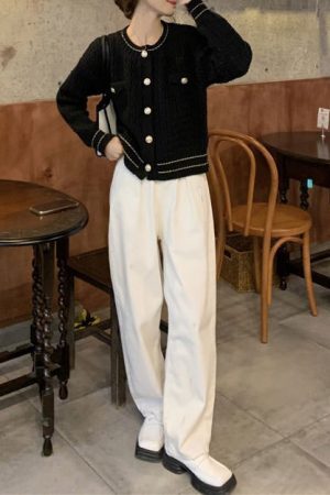 Style Core Aesthetics, New Style Trends - Old Money Aesthetic Cardigan